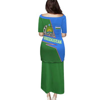 Uzbekistan Puletasi with National Coat of Arms and Modern Gradient Design - Wonder Print Shop