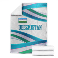 Uzbekistan Blanket with Ribbon Wave Design - Wonder Print Shop
