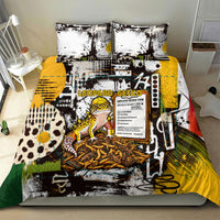 Leopard Gecko Bedding Set Tiny Dinosaur Department Funny Pest Control Graffiti
