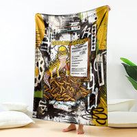 Leopard Gecko Blanket Tiny Dinosaur Department Funny Pest Control Graffiti