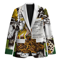 Leopard Gecko Blazer Tiny Dinosaur Department Funny Pest Control Graffiti