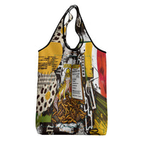 Leopard Gecko Grocery Bag Tiny Dinosaur Department Funny Pest Control Graffiti