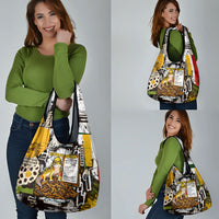 Leopard Gecko Grocery Bag Tiny Dinosaur Department Funny Pest Control Graffiti