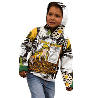 Leopard Gecko Kid Hoodie Tiny Dinosaur Department Funny Pest Control Graffiti