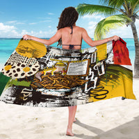 Leopard Gecko Sarong Tiny Dinosaur Department Funny Pest Control Graffiti