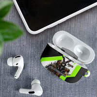 Rabbit Powered By Hay And Attitude AirPods Case Funny Sarcastic Bunny Diagram Graphic Art