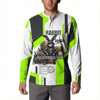 Rabbit Powered By Hay And Attitude Button Sweatshirt Funny Sarcastic Bunny Diagram Graphic Art