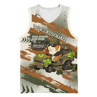 Wheek Squad Guinea Pig Basketball Jersey Funny Military Tactical Camo Veggie Division Schematic