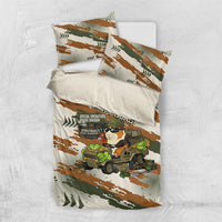 Wheek Squad Guinea Pig Bedding Set Funny Military Tactical Camo Veggie Division Schematic