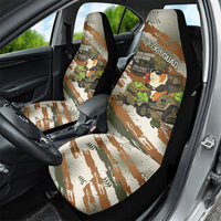 Wheek Squad Guinea Pig Car Seat Cover Funny Military Tactical Camo Veggie Division Schematic