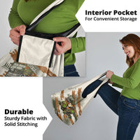 Wheek Squad Guinea Pig Grocery Bag Funny Military Tactical Camo Veggie Division Schematic