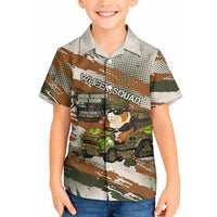 Wheek Squad Guinea Pig Hawaiian Shirt Funny Military Tactical Camo Veggie Division Schematic