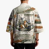 Wheek Squad Guinea Pig Kimono Funny Military Tactical Camo Veggie Division Schematic