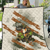 Wheek Squad Guinea Pig Quilt Funny Military Tactical Camo Veggie Division Schematic