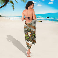 Wheek Squad Guinea Pig Sarong Funny Military Tactical Camo Veggie Division Schematic