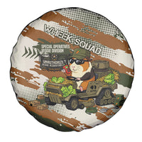 Wheek Squad Guinea Pig Spare Tire Cover Funny Military Tactical Camo Veggie Division Schematic