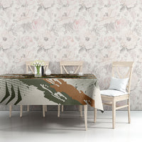 Wheek Squad Guinea Pig Tablecloth Funny Military Tactical Camo Veggie Division Schematic