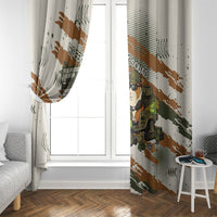 Wheek Squad Guinea Pig Window Curtain Funny Military Tactical Camo Veggie Division Schematic