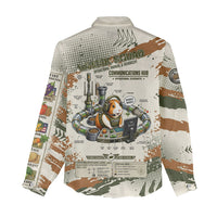 Wheek Squad Guinea Pig Women Casual Shirt Funny Military Tactical Camo Veggie Division Schematic
