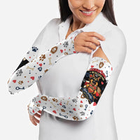 German Shepherd Home Security With A Heart Arm Sleeves Officer Loyal Guard Dog Best Friend Mascot