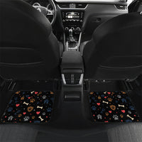 German Shepherd Home Security With A Heart Car Mats Officer Loyal Guard Dog Best Friend Mascot