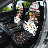 German Shepherd Home Security With A Heart Car Seat Cover Officer Loyal Guard Dog Best Friend Mascot