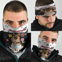 German Shepherd Home Security With A Heart Neck Gaiter Officer Loyal Guard Dog Best Friend Mascot
