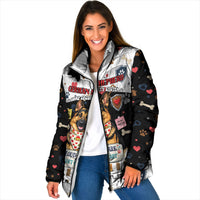 German Shepherd Home Security With A Heart Padded Jacket Officer Loyal Guard Dog Best Friend Mascot