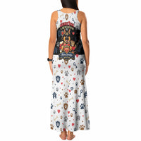 German Shepherd Home Security With A Heart Tank Maxi Dress Officer Loyal Guard Dog Best Friend Mascot