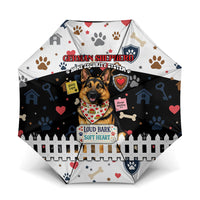 German Shepherd Home Security With A Heart Umbrella Officer Loyal Guard Dog Best Friend Mascot