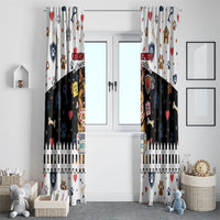German Shepherd Home Security With A Heart Window Curtain Officer Loyal Guard Dog Best Friend Mascot