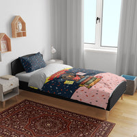 Dachshund Long Dog Big Personality Bedding Set Dachshund Lovers Club Cute Mascot