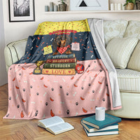 Dachshund Long Dog Big Personality Blanket Dachshund Lovers Club Cute Mascot