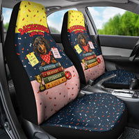 Dachshund Long Dog Big Personality Car Seat Cover Dachshund Lovers Club Cute Mascot