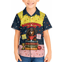 Dachshund Long Dog Big Personality Hawaiian Shirt Dachshund Lovers Club Cute Mascot