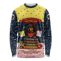 Dachshund Long Dog Big Personality Long Sleeve Shirt Dachshund Lovers Club Cute Mascot