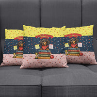 Dachshund Long Dog Big Personality Pillow Cover Dachshund Lovers Club Cute Mascot