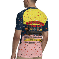 Dachshund Long Dog Big Personality Rugby Jersey Dachshund Lovers Club Cute Mascot