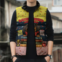 Dachshund Long Dog Big Personality Sleeveless Puffer Jacket Dachshund Lovers Club Cute Mascot