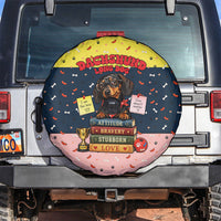 Dachshund Long Dog Big Personality Spare Tire Cover Dachshund Lovers Club Cute Mascot