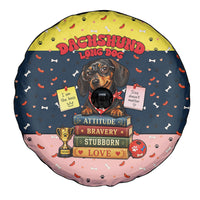 Dachshund Long Dog Big Personality Spare Tire Cover Dachshund Lovers Club Cute Mascot