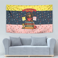 Dachshund Long Dog Big Personality Tapestry Dachshund Lovers Club Cute Mascot
