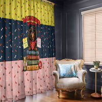 Dachshund Long Dog Big Personality Window Curtain Dachshund Lovers Club Cute Mascot