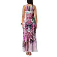 I May Not Be Perfect But At Least I Am Not Fake Skull Family Matching Tank Maxi Dress and Hawaiian Shirt - Wonder Print Shop