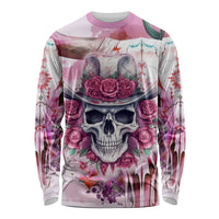 I May Not Be Perfect But At Least I Am Not Fake Skull Long Sleeve Shirt - Wonder Print Shop