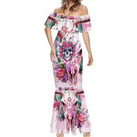 I May Not Be Perfect But At Least I Am Not Fake Skull Mermaid Dress - Wonder Print Shop