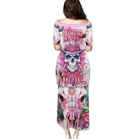 I May Not Be Perfect But At Least I Am Not Fake Skull Puletasi - Wonder Print Shop