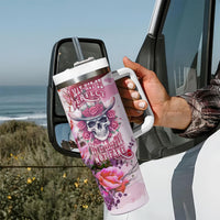 I May Not Be Perfect But At Least I Am Not Fake Skull Tumbler With Handle - Wonder Print Shop