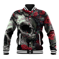 I'm Blunt Because God Rolled Me That Way Skull Baseball Jacket - Wonder Print Shop