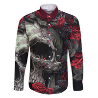 I'm Blunt Because God Rolled Me That Way Skull Family Matching Short Sleeve Bodycon Dress and Hawaiian Shirt - Wonder Print Shop